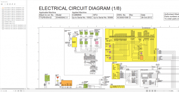 Hitachi Rigid Dump Truck EH 2022 PDF Technical Manual Part Catalog Circuit Diagram DVD 42f771231e5bcaac9