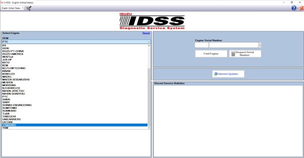 Isuzu E IDSS Diagnostic Service System 06.2022 Diagnostic Software DVD 2