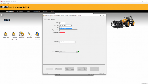 JCB ServiceMaster 4 v22.4.2 05.2022 Diagnosis Software DVD 9