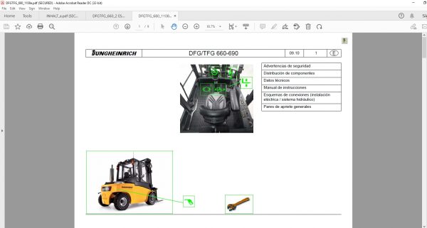 JUNGHEINRICH ForkLift v4.36 JETI SH 4.36 ES PT 07.2020 Service Information DVD 11