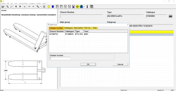 JUNGHEINRICH JETI ForkLift ET v4.36 Updated 470 05.2022 Spare Parts Catalog Full Instruction DVD 6