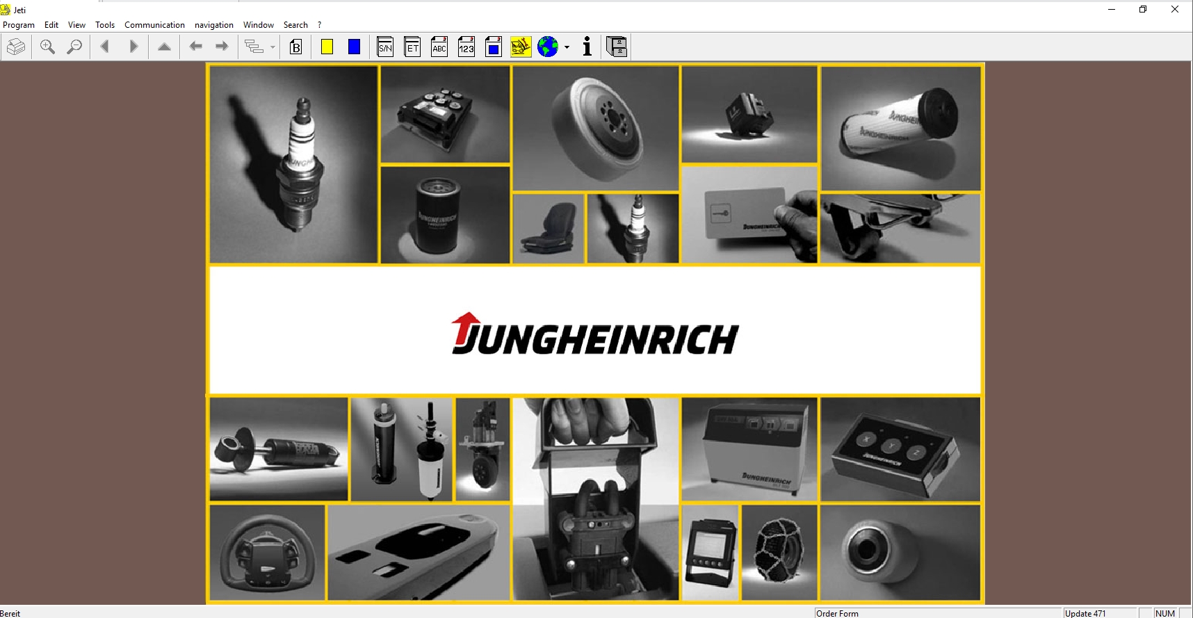 JUNGHEINRICH JETI ForkLift ET v4.36 Updated 471 05.2022 Spare Parts Catalog Full Instruction DVD 1