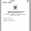 John Deere 316GR 318G Skid Steer Loader Operation Test Technical Service Manual TM13856X19 1