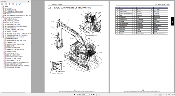 Kobelco Hydraulic Excavator SK140SRLC 5 ED160BR 5 Shop Manual S5YY0029E04 3