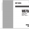 Komatsu Backhoe Loaders 2022 Shop Manual Repair Maintenance Manual 4 1