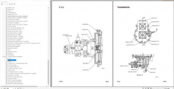 Komatsu Backhoe Loaders 2022 Shop Manual Repair Maintenance Manual 5 1
