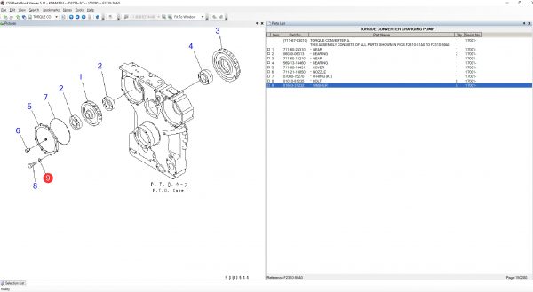 Komatsu CSS EPC Mining Bulldozers 05.2022 Spare Parts Catalog DVD 6