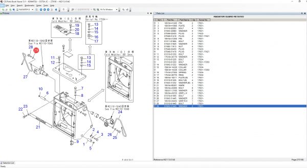 Komatsu CSS EPC Mining Bulldozers 05.2022 Spare Parts Catalog DVD 7