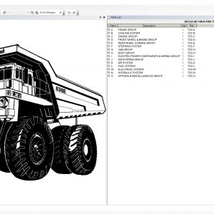 Komatsu CSS EPC Mining Truck 05.2022 Spare Parts Catalog DVD 5