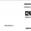 Komatsu Dielsel Engine C240 Shop Manual C240 BE2 1