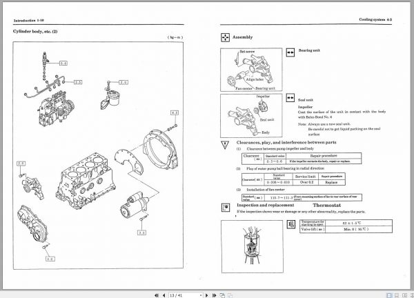 Komatsu Dielsel Engine C240 Shop Manual C240 BE2 2