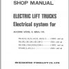 Komatsu Electric Lift Trucks FB10S 3 10001 up Electrical System Shop Manual FB10 25AB E BE2 1