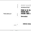 Komatsu Forklift FB10 5 Shop Manual FB10 18 1