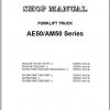Komatsu Forklift FB10F 12 AE50 AM50 Series 830001 up Shop Manual BBA12E1 11 1