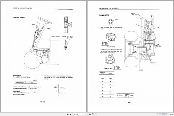 Komatsu Forklift FB10M 2 FB13M 2 FB15M 2 FB18M 2 2001 3001 up Chassis Service Manual SM018 2