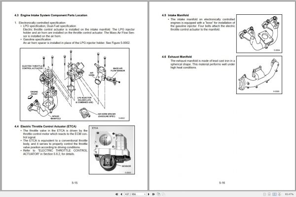 Komatsu Forklift Truck BX50 Series Service Manual 09 2006 SM160 2