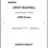 Komatsu Forklift Truck FB18RL 14 M245 140001 up Shop Manual BRA14E1 02 1