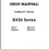 Komatsu Forklift Truck FD25 17 300001 up Shop Manual BEB17E1 06 1