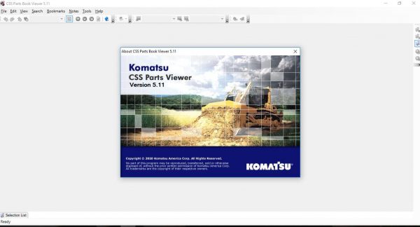 Komatsu Linkone CSS Net EPC USA 05.2022 Spare Parts Catalog 1