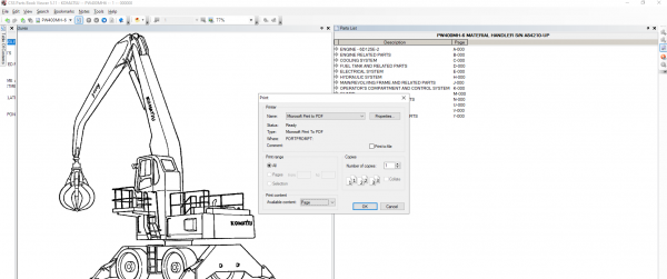 Komatsu Linkone CSS Net EPC USA 05.2022 Spare Parts Catalog 3