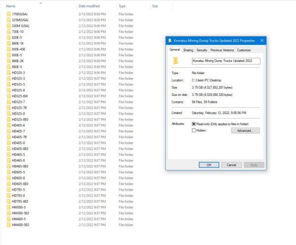 Komatsu Mining Dump Trucks 3.75 GB PDF Updated 2022 Shop Manuals Operator Maintenance Manual