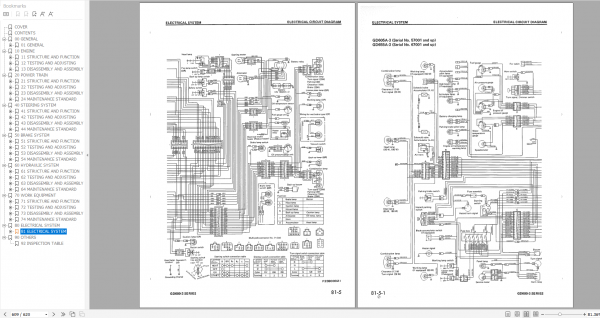 Komatsu Motor Graders 2022 5.66 GB PDF Shop Manual Operator Maintenance Circuit Diagram 4
