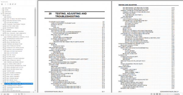 Komatsu Motor Graders 2022 5.66 GB PDF Shop Manual Operator Maintenance Circuit Diagram 5
