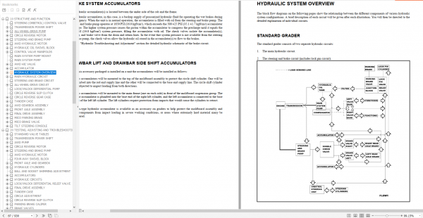 Komatsu Motor Graders 2022 5.66 GB PDF Shop Manual Operator Maintenance Circuit Diagram 8