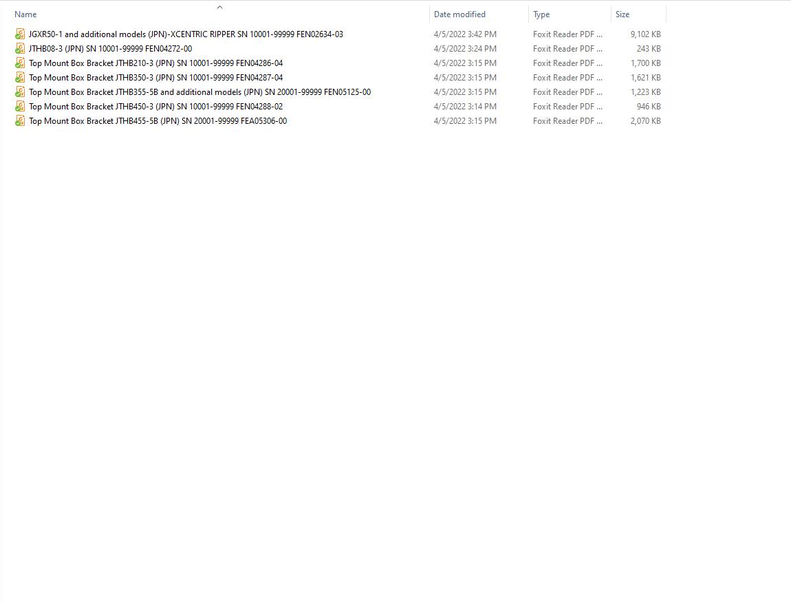 Komatsu Part Book PDF Mount Box Bracket CD