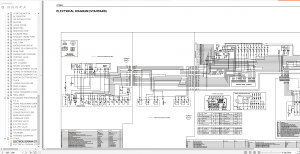 Komatsu Skid Steer Loaders 2022 PDF Shop Manual Circuit Diagram 2