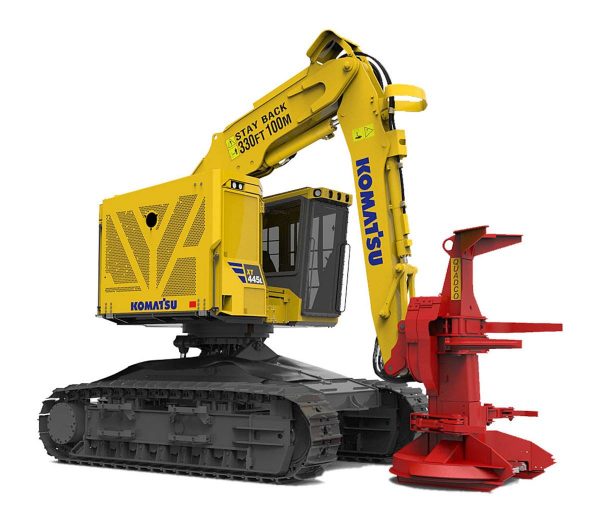 Komatsu Track Feller Buncher Harvesters 2022 1