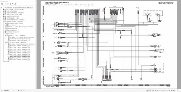 Komatsu Track Feller Buncher Harvesters 2022 PDF Shop Manual Operator Maintenance Manual Circuit Diagram