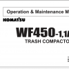 Komatsu Trash Compactors 2022 PDF Shop Manual Operator Maintenance Manual 1