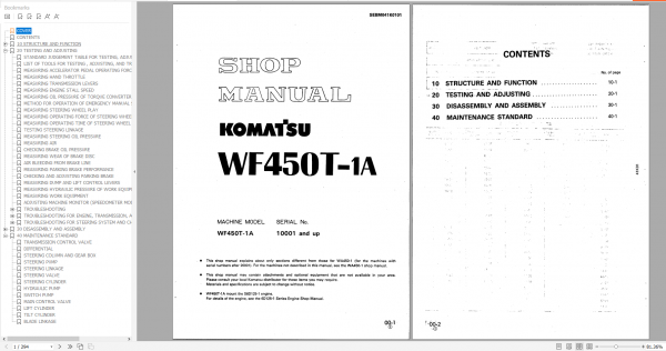 Komatsu Trash Compactors 2022 PDF Shop Manual Operator Maintenance Manual 2