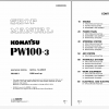 Komatsu Wheeled Excavator 2022 1.54GB PDF Shop Manual Operator Maintenance Manual 1