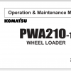 Komatsu Wheeled Excavator 2022 1.54GB PDF Shop Manual Operator Maintenance Manual 7