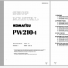 Komatsu Wheeled Excavator 2022 1.54GB PDF Shop Manual Operator Maintenance Manual 8