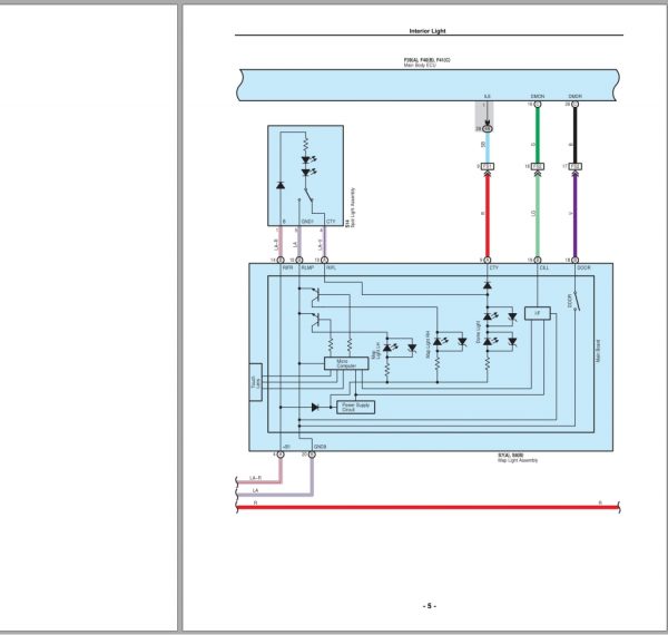 Lexus Truck UX 250h AWD L4 2.0L M20A FXS 2020 Hybrid Electric Diagram 9