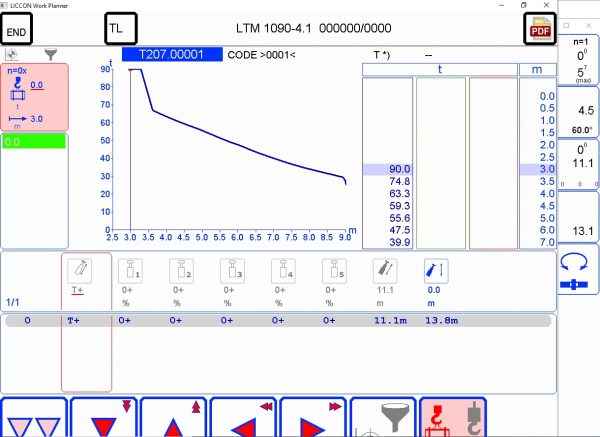 Liebherr LICCON Universal Work Planner V6.21 Mobile Crane LTM 1090 4.1 90 Ton 5