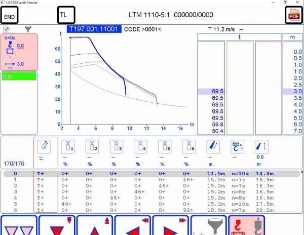 Liebherr LICCON Universal Work Planner V6.21 Mobile Crane LTM 1110 5.1 110 Ton 4