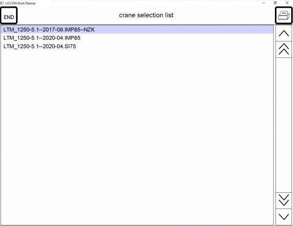 Liebherr LICCON Universal Work Planner V6.21 Mobile Crane LTM 1250 5.1 250 Ton 2