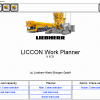 Liebherr LICCON Universal Work Planner V6.21 Mobile Crane LTM 1800 800 Ton 12