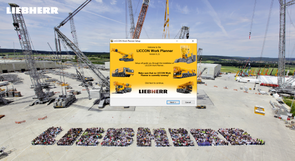 Liebherr LICCON Universal Work Planner V6.21 Telescopic Crawler Crane Mobile Crane LTR 11200 1200 Ton 7