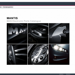 MAN MANTIS v683 EPC 05.2022 Spare Parts Catalog DVD 1