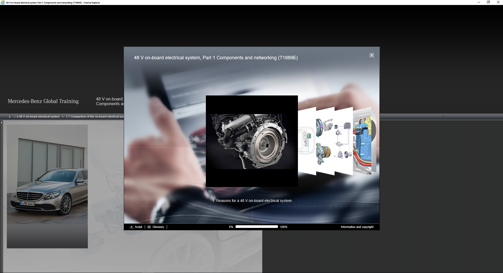Mercedes Computer Based Training Global Training DVD 1