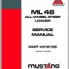 Mustang All Wheel Steer Loader ML48 Service Manual 918136 05 1