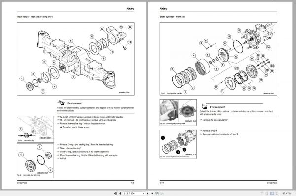Mustang All Wheel Steer Loader ML48 Service Manual 918136 05 2