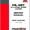 Mustang All Wheel Steer Loader ML48T Service Manual 918139 09 1
