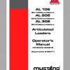 Mustang Articulated Loaders AL106 AL206 AL306 Operators Manual 918443A 1