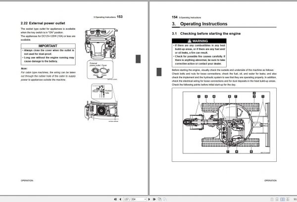 Mustang Compact Excavator 450Z NXT2 SN 00701 and Up Operators Manual 50940408B 07 2